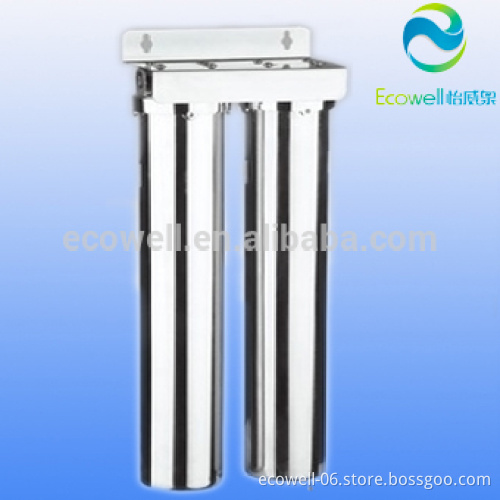 20 inch 2 stage 304 stainless steel water filter